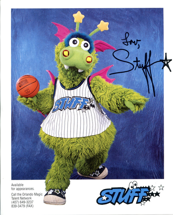 Stuff Autographed 8x10 Photo