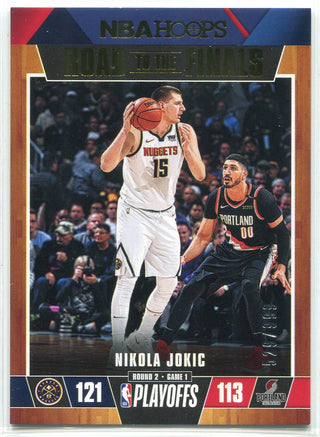 Nikola Jokic 2019-20 Panini Hoops Road to the Finals Insert Card