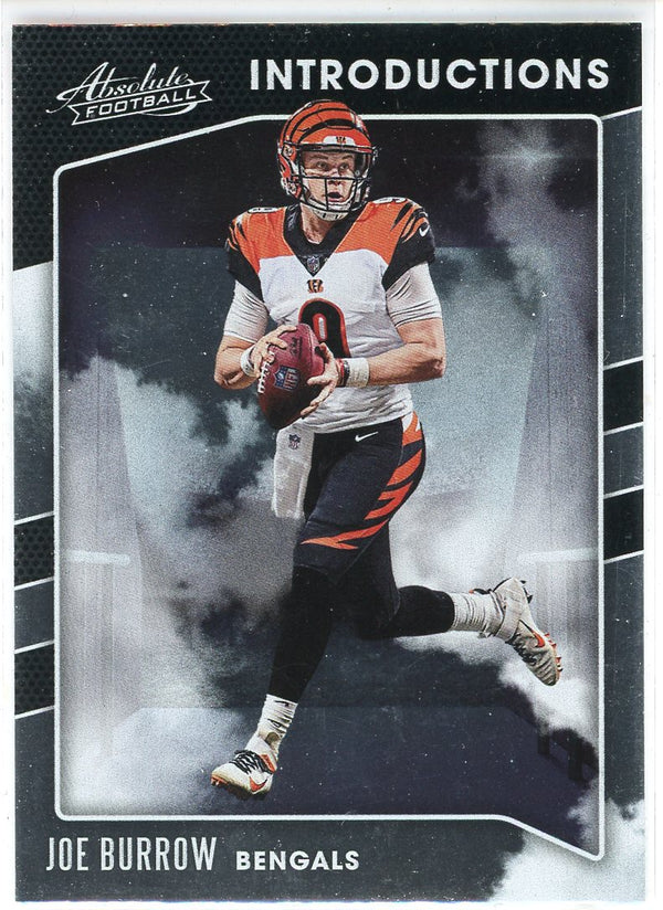 Joe Burrow 2020 Panini Absolute Introductions Rookie Card #I-JB