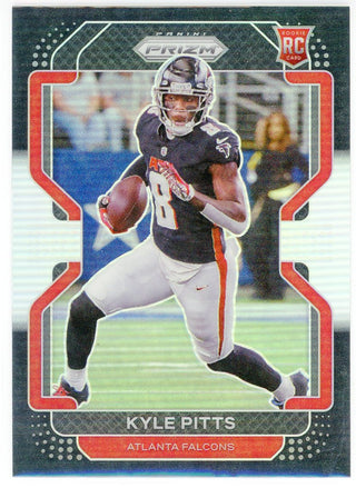 Kyle Pitts 2021 Panini Chronicles Prizm Black Rookie Card #PB-7