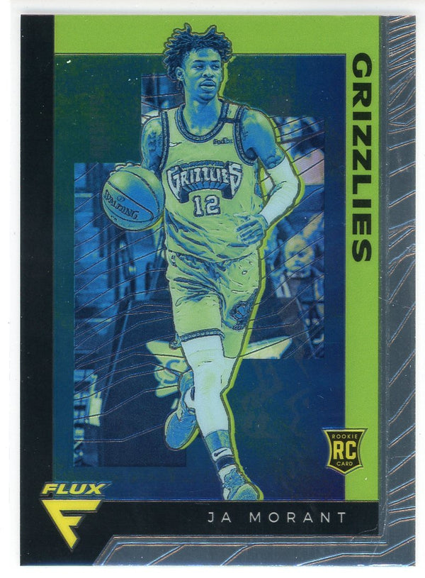 Ja Morant 2019-20 Panini Chronicles Flux Rookie Card #595