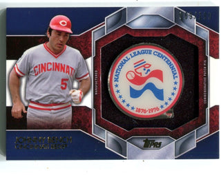 Johnny Bench 2015 Topps #CPP20 Card 69/199  Patch Pin Card