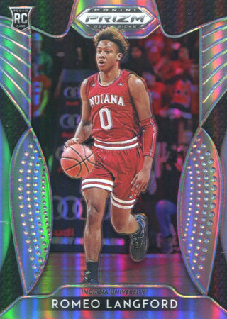 Romeo Langford 2019-20 Panini Prizm Draft Silver Rookie Card