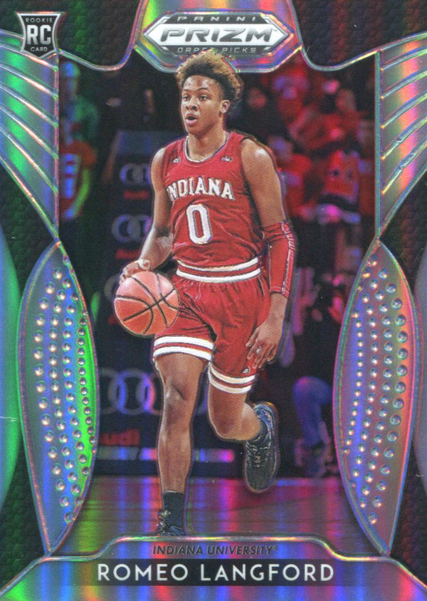 Romeo Langford 2019-20 Panini Prizm Draft Silver Rookie Card