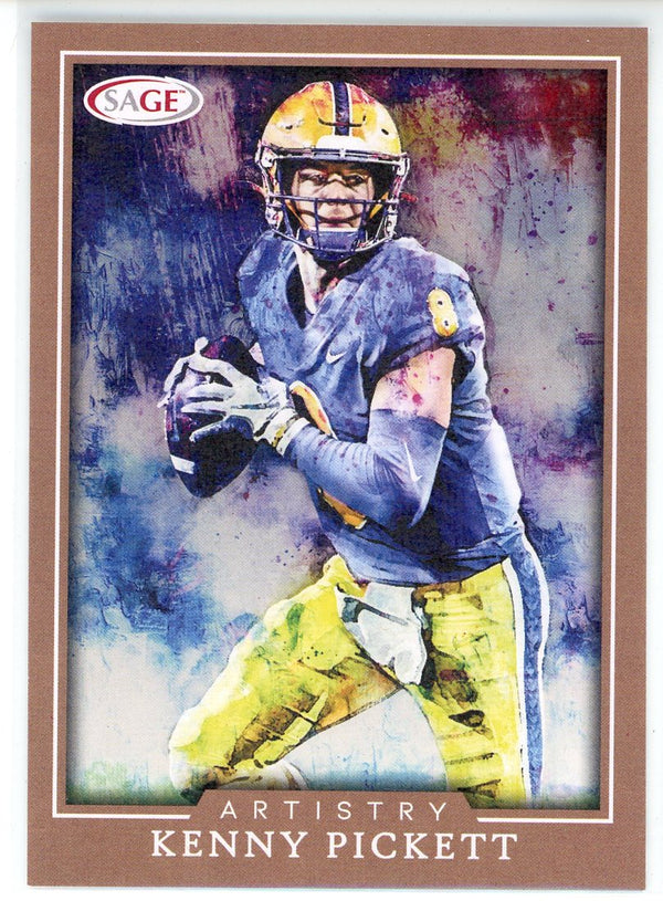 Kenny Pickett 2022 Sage Artistry Rookie Card #ART-KP