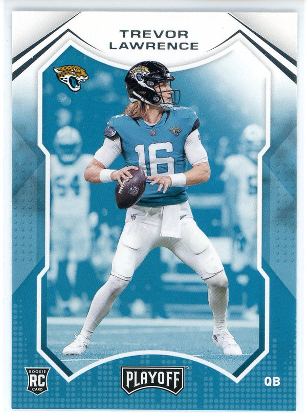 Trevor Lawrence 2021 Panini Playoff Rookie Card #201