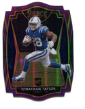 Jonathan Taylor 2020 Panini Select #153 Premier Purple Prizm RC