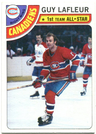 Guy Lafleur 1978-79 Topps Card #90