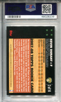 Kevin Durant 2007 Topps Rookie Card #2 (PSA)