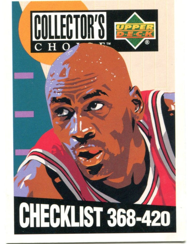 Michael Jordan Upper Deck Collector's Choice Checklist