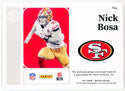 Nick Bosa 2021 Panini Encased Substantial Patches Card