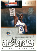 Michael Jordan Fleer Hot Shots All Stars 2002