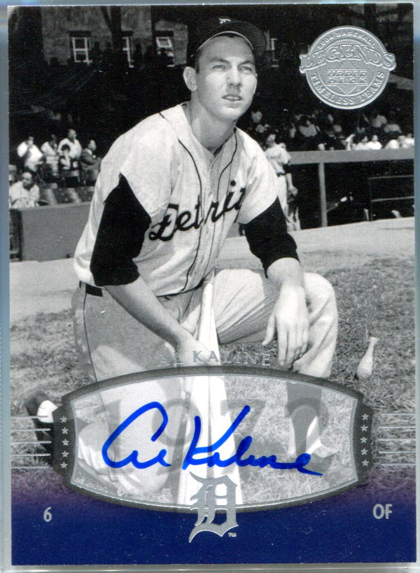 Al Kaline 2004 Upper Deck Autographed Card