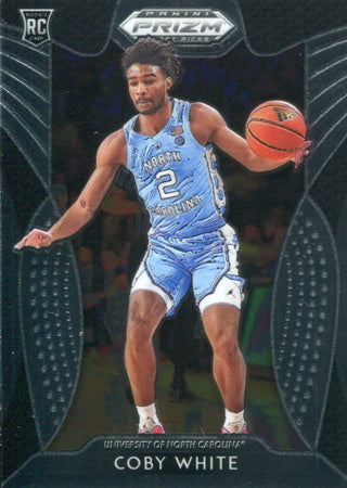 Coby White 2019-20 Panini Prizm Draft Rookie Card