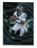 Jalen Hurts 2020 Panini Select #350 Field Prizm RC