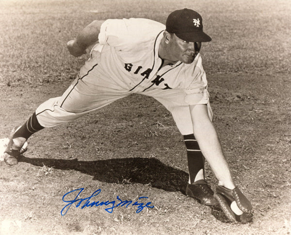 Johnny Mize Autographed 8x10 Photo