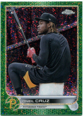 Oneil Cruz Topps Chrome Green Refractor 39/99 Rookie Card