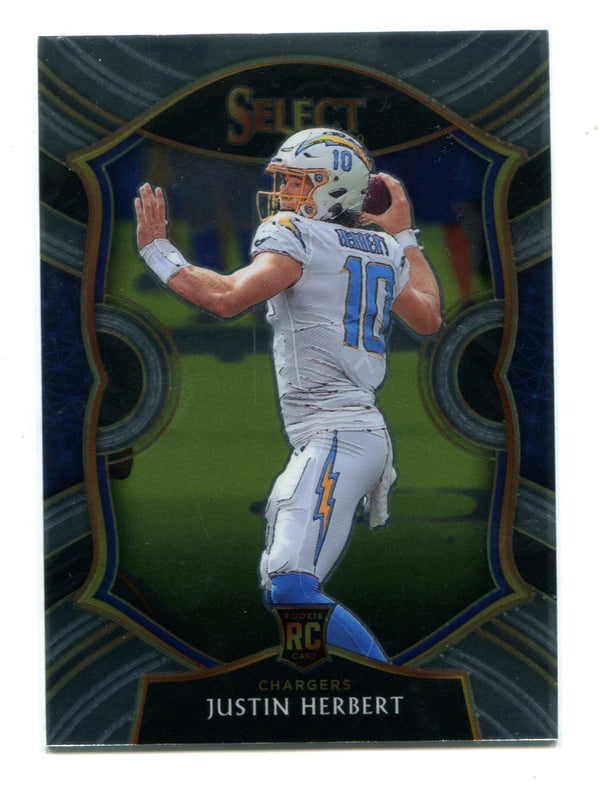 Justin Herbert 2020 Panini Select #44 Concourse RC