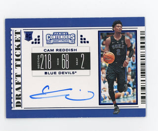 Cam Reddish 2019-20 Panini Contenders Draft Picks #54 Auto Card