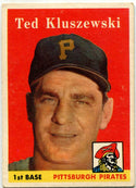 Ted Kluszewski 1958 Topps Card #178