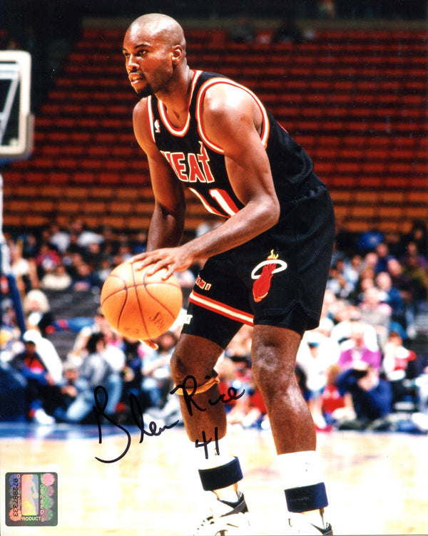 Glen Rice Autographed 8x10 Photo