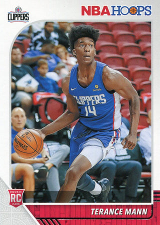 Terance Mann 2019-20 Panini NBA Hoops Rookie Card