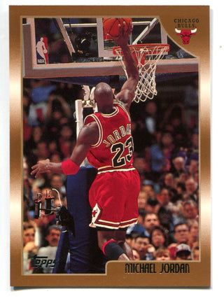 Michael Jordan 1998 Topps #77 Card