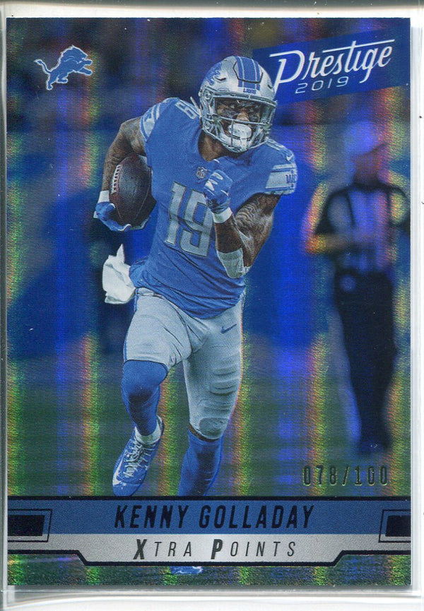 Kenny Golladay 2019 Panini Prestige Xtra Points Insert Card