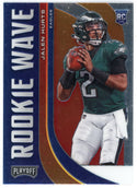 Jalen Hurts 2020 Panini Playoff Rookie Wave Card #RW-22