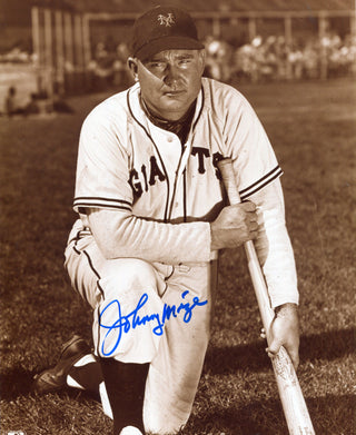 Johnny Mize Autographed 8x10 Photo