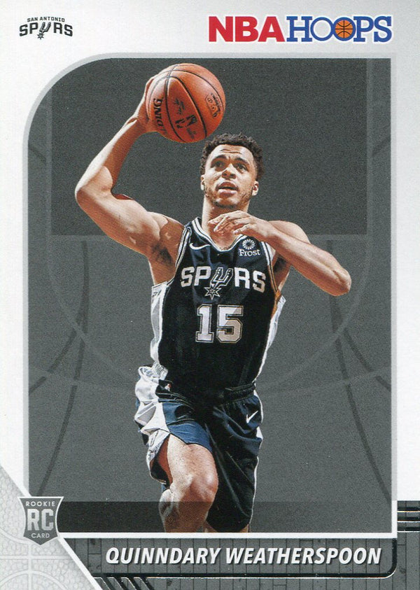 Quinndary Weatherspoon 2019-20 Panini NBA Hoops Rookie Card