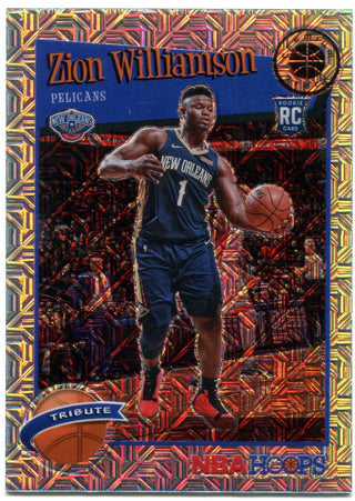 Zion Williamson NBA Hoops Premium Stock Tribute Rookie 2019