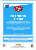 Brandon Aiyuk 2020 Panini Donruss Rated Rookie Card #319