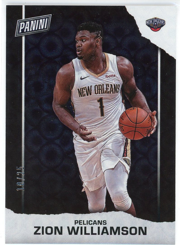 Zion Williamson 2021 Panini Father's Day Card #BK6