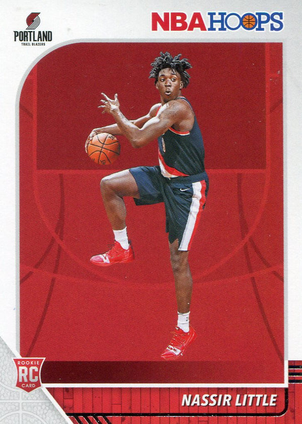 Nassir Little 2019-20 Panini NBA Hoops Rookie Card