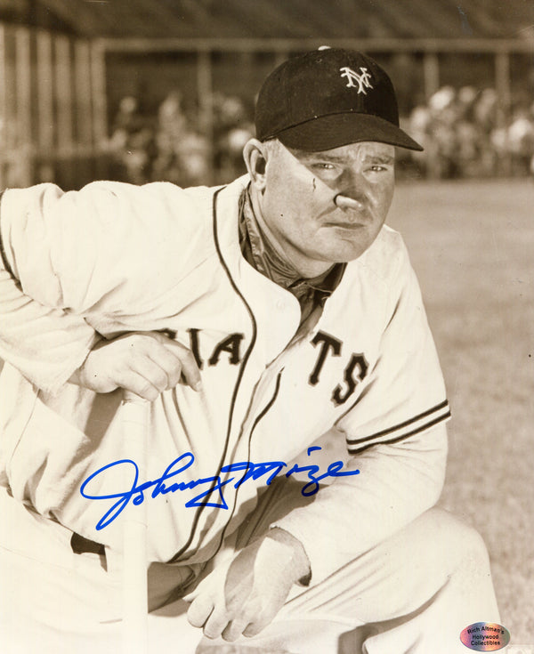 Johnny Mize Autographed 8x10 Photo