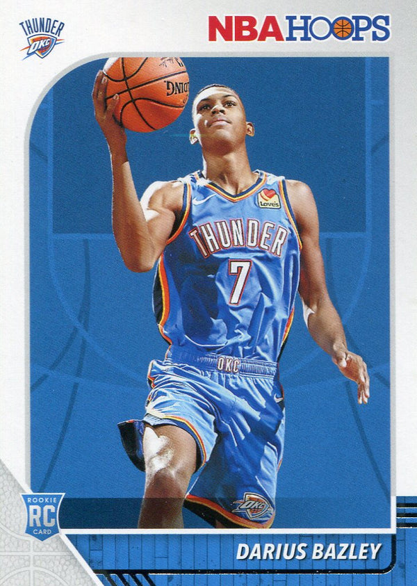 Darius Bazley 2019-20 Panini NBA Hoops Rookie Card