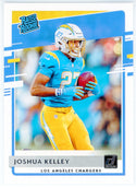 Joshua Kelley 2020 Panini Donruss Rated Rookie Card #338