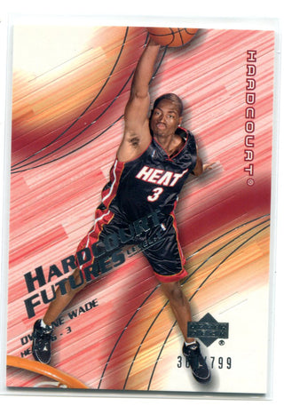 Dwyane Wade Upper Deck 2003-04 Hardcourt Futures #128  (368/799) Card