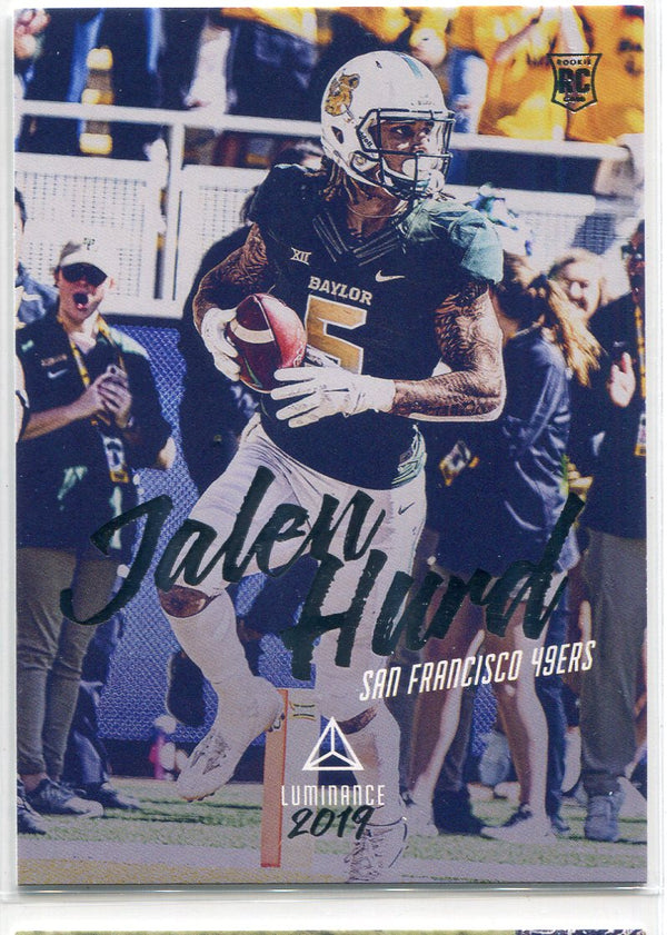 Jalen Hurd 2019 Panini Luminance Rookie Card