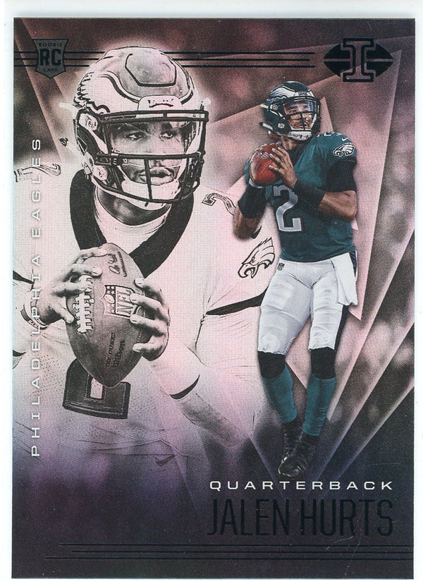 Jalen Hurts 2020 Panini Illusions Rookie Card #11