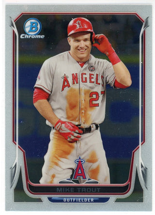 Mike Trout 2014 Bowman Chrome Card #31