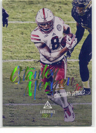 Stanley Morgan 2019 Panini Luminance Rookie Card