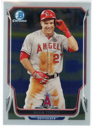 Mike Trout 2014 Bowman Chrome Card #31