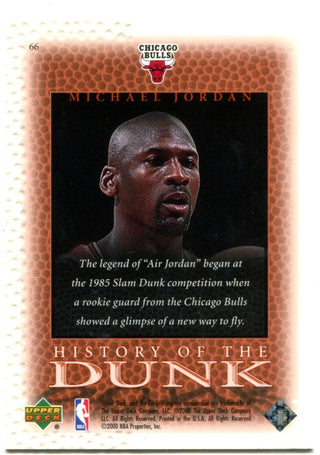 Michael Jordan Upper Deck History of the Dunk