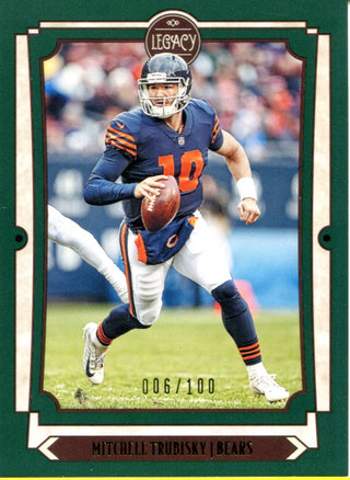 Mitchell Trubisky 2019 Panini Legacy Insert Card