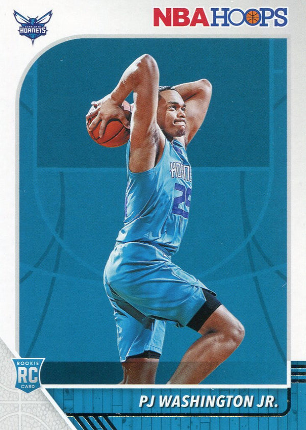 P.J. Washington Jr. 2019-20 Panini NBA Hoops Rookie Card