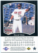 David Ortiz SP Upper Deck Card