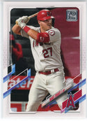 Mike Trout 2021 Topps Series One Card #27