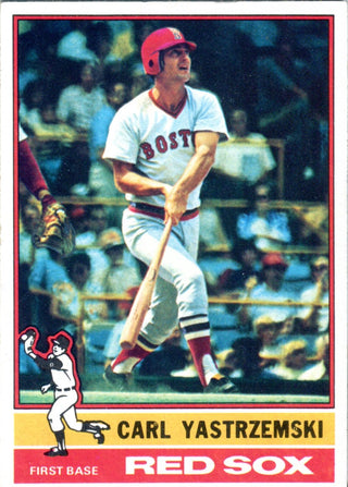 Carl Yastrzemski 1976 Topps Card